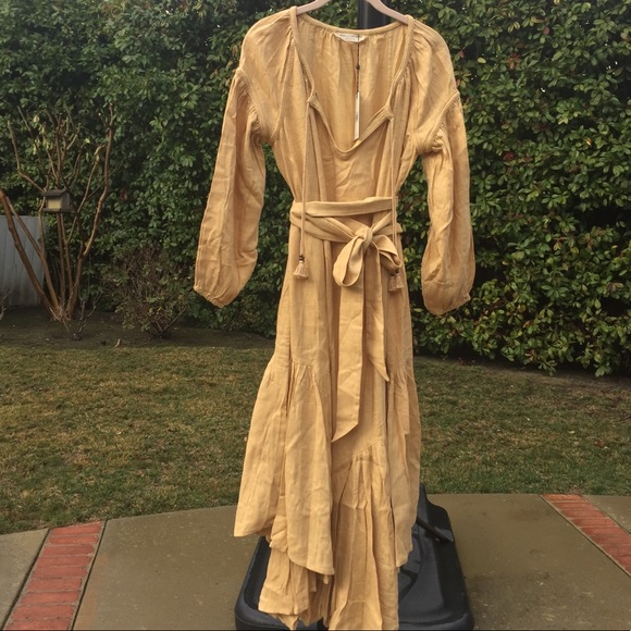 🌿 Spell Bella Gown Caramel • Size Small • NWT - Picture 5 of 10